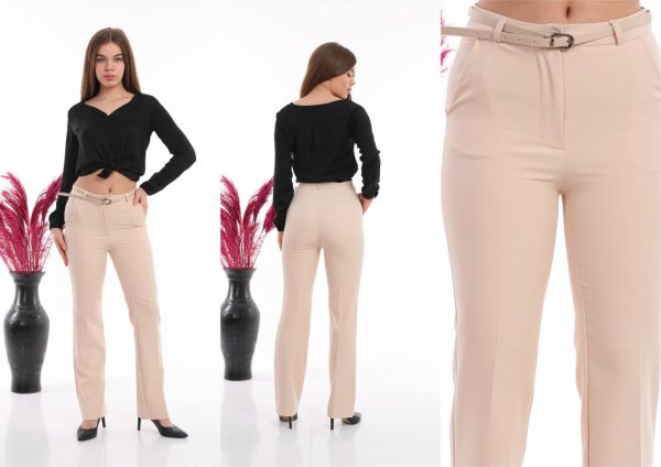 Classic Pants - Beige