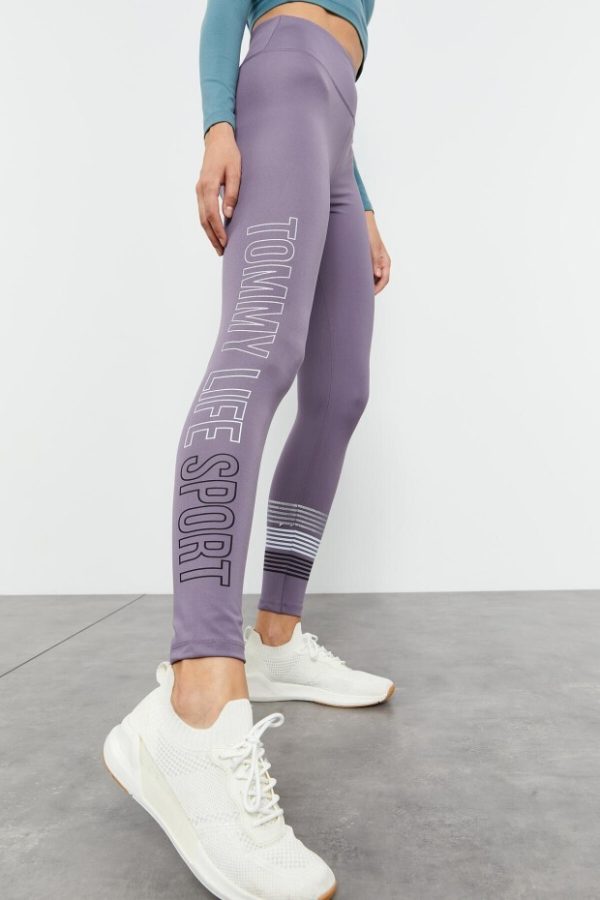 Purple Tommy Life - Legging - Image 2