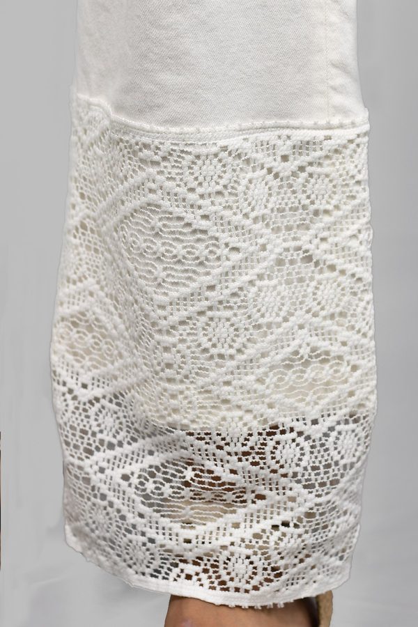 White Jeans/Dentelle Border - Image 2